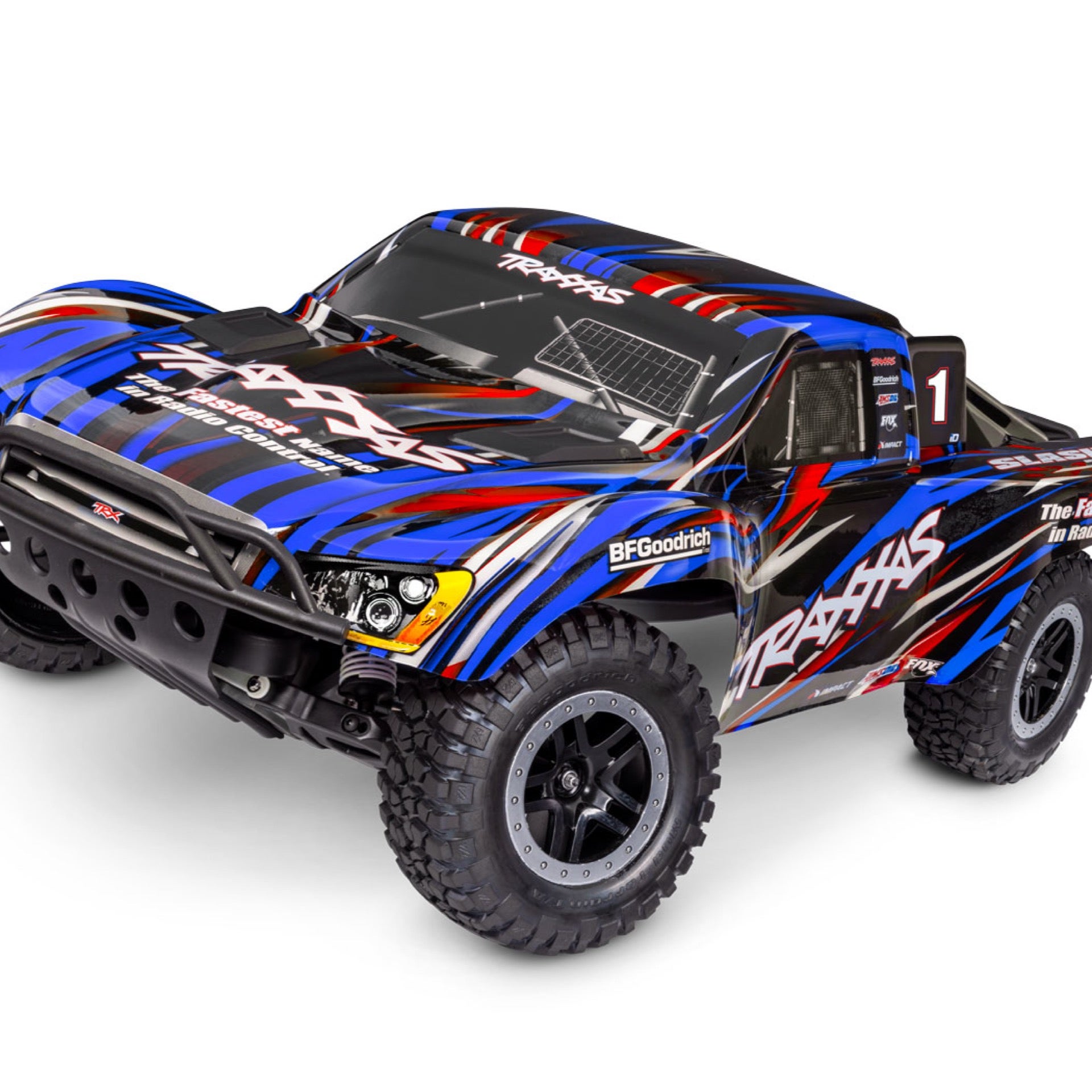 Traxxas 58334-4-BLUE slash 2wd bl-2s | Mobile Hobbies